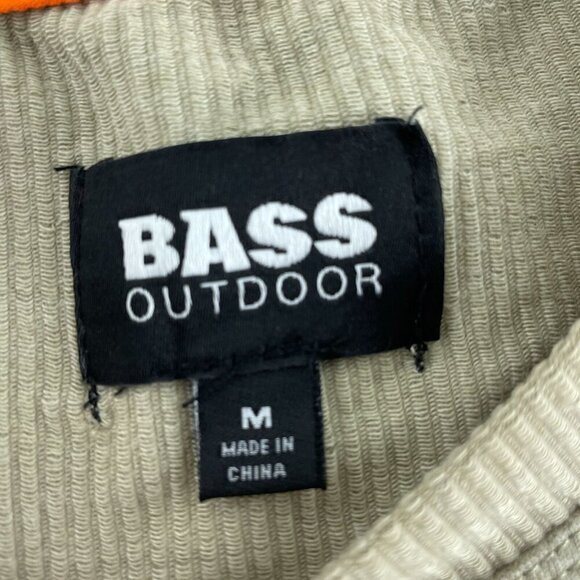 Bass Outdoor Long Sleeve Utility Tee Trench Coat Color Medium Size M NWT 4866 - Picture 4 of 9